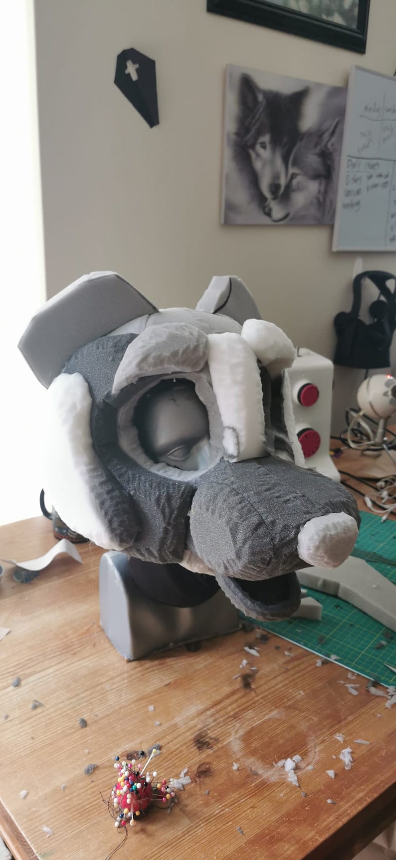 Custom Foam Fursuit Head Base Etsy
