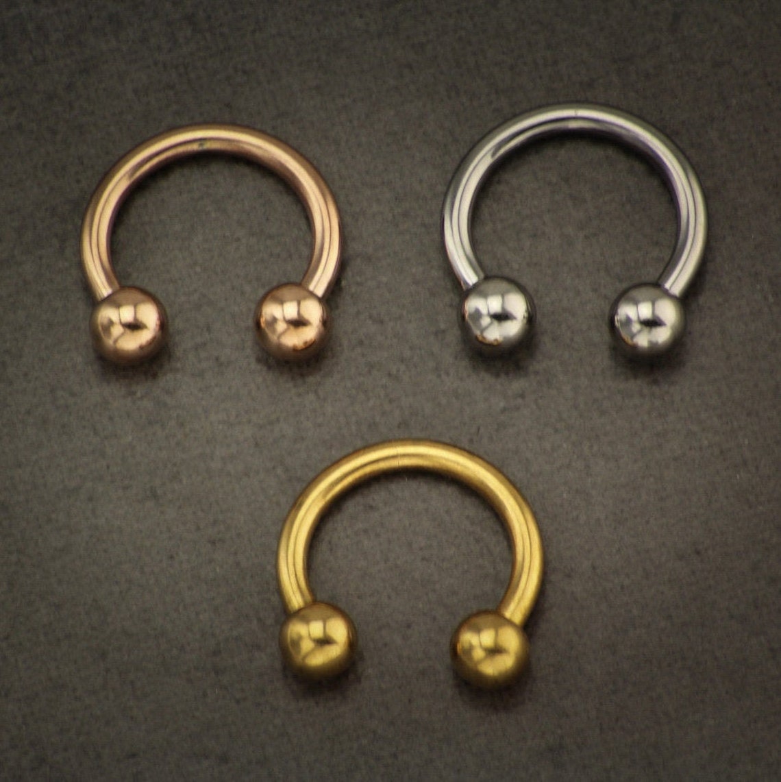 Horseshoe Piercing. Daith Piercing Septum Ring Etsy