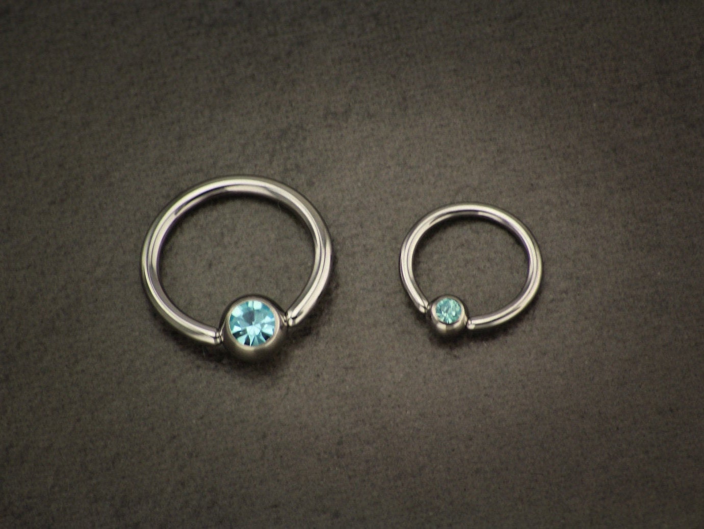 Captive Bead Ring. 14g 16g Tragus Earring. Septum Ring 8mm. Etsy