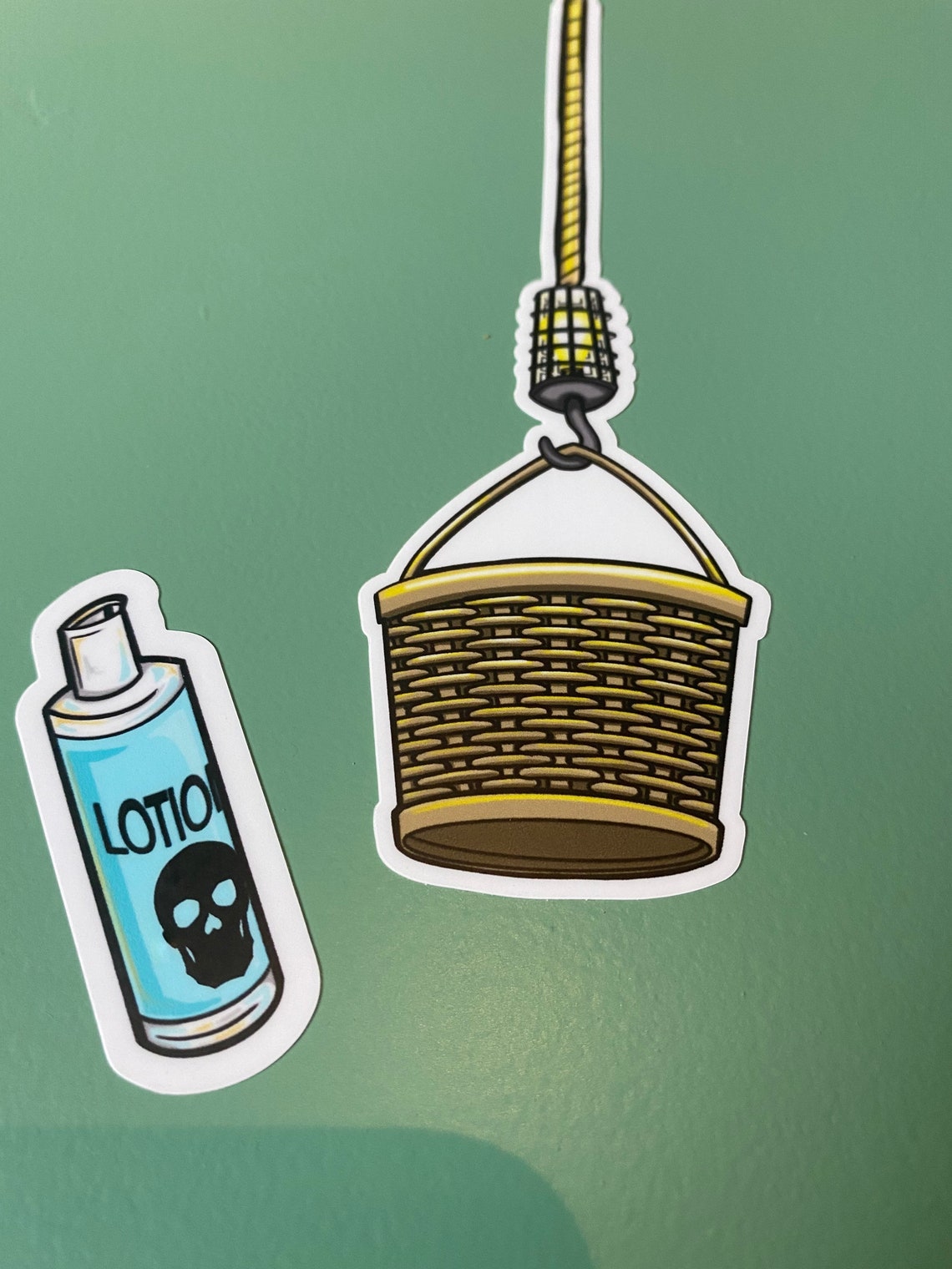 It puts the lotion in the basket Etsy