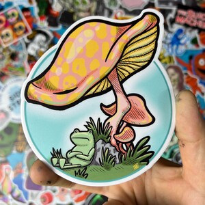 A spot in the shade sticker