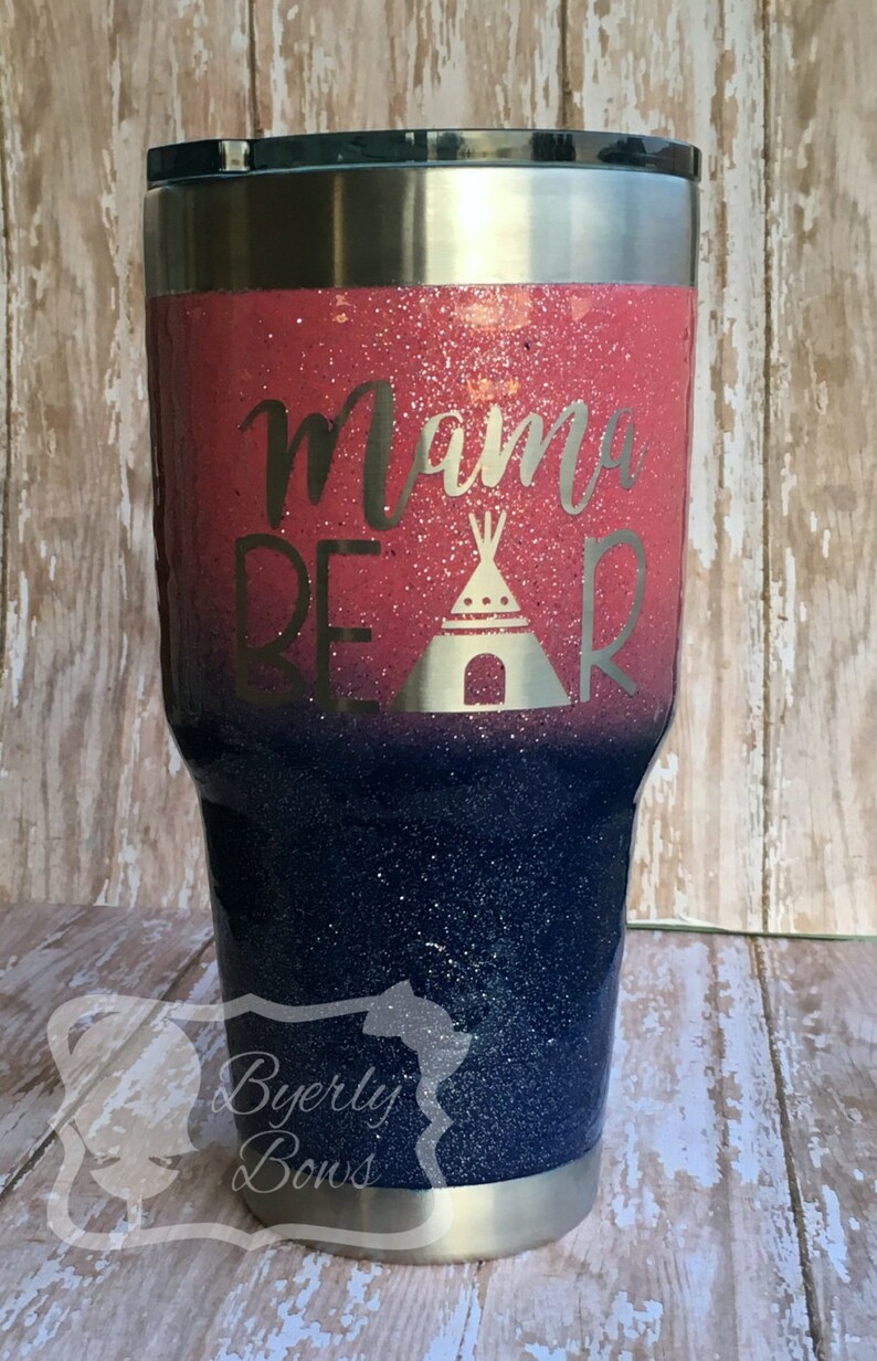 mama bear coffee travel mug