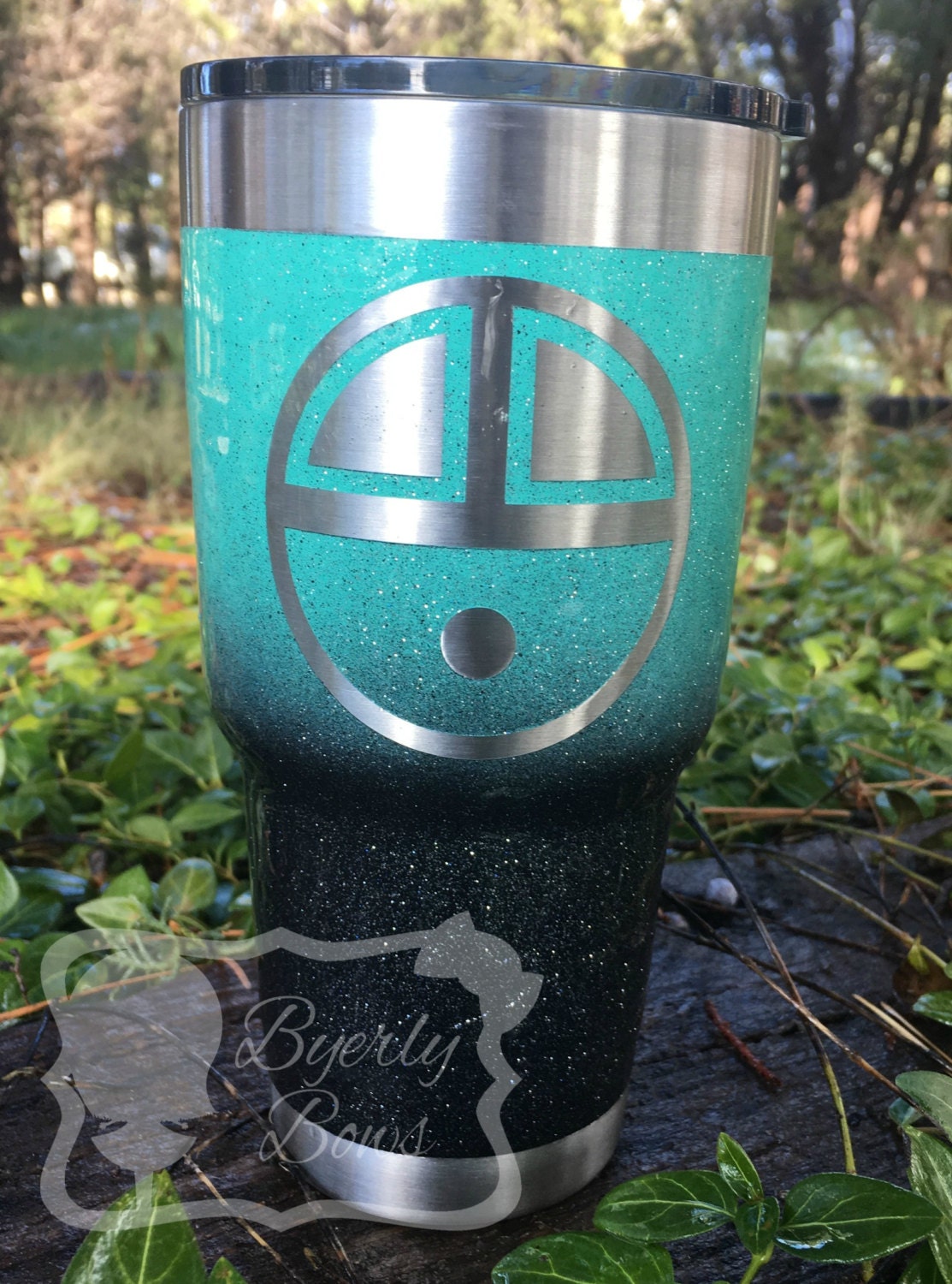 rtic glitter tumbler