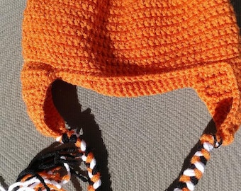 Fox Crochet Hat Pattern: Infant to Adult Sizes (Digital Download)