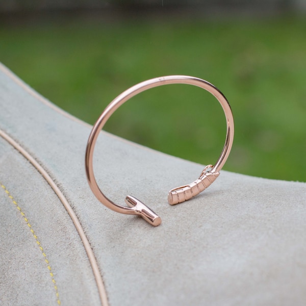 Polo Mallet Bangle - Rose Gold