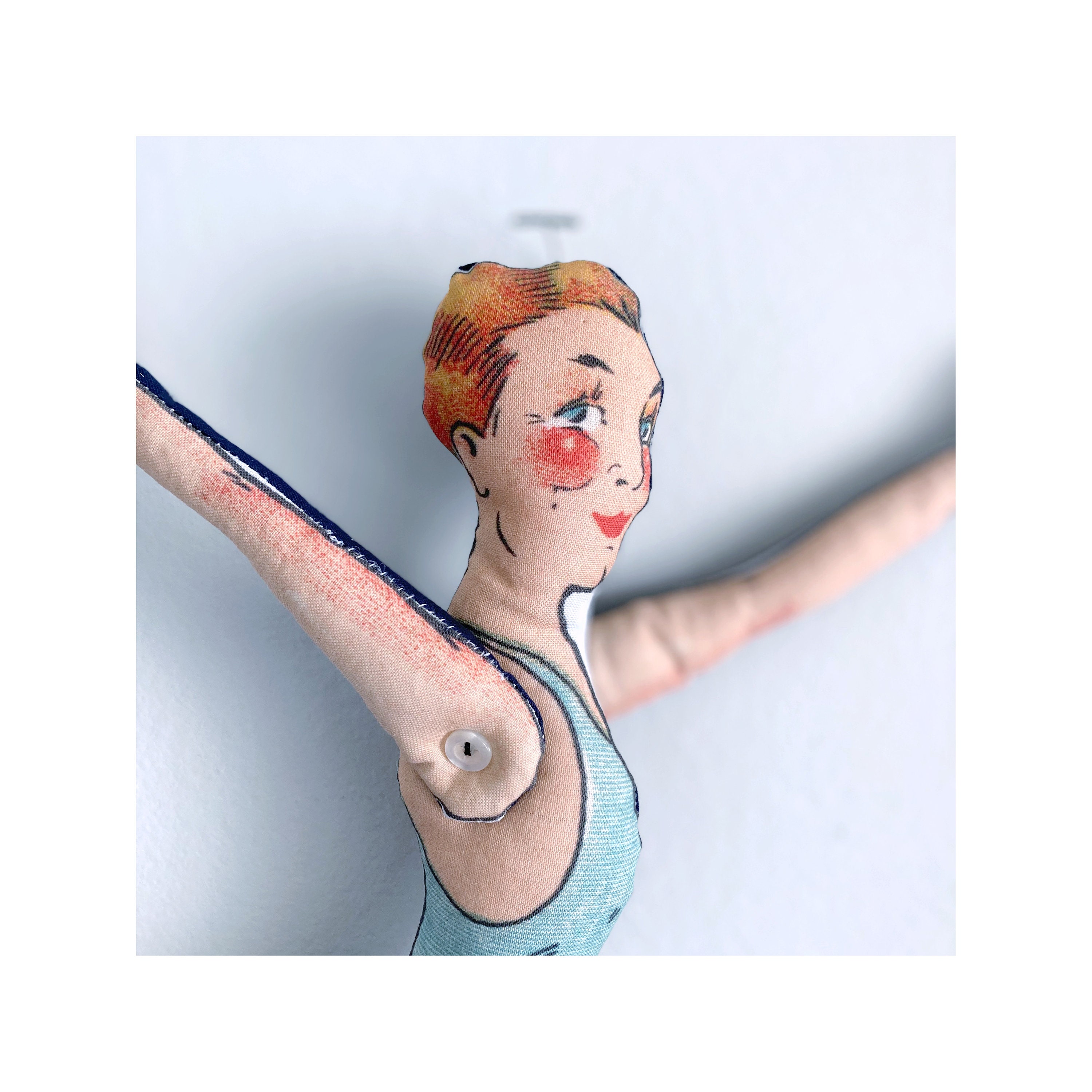 Antique Doll Lithograph - Etsy