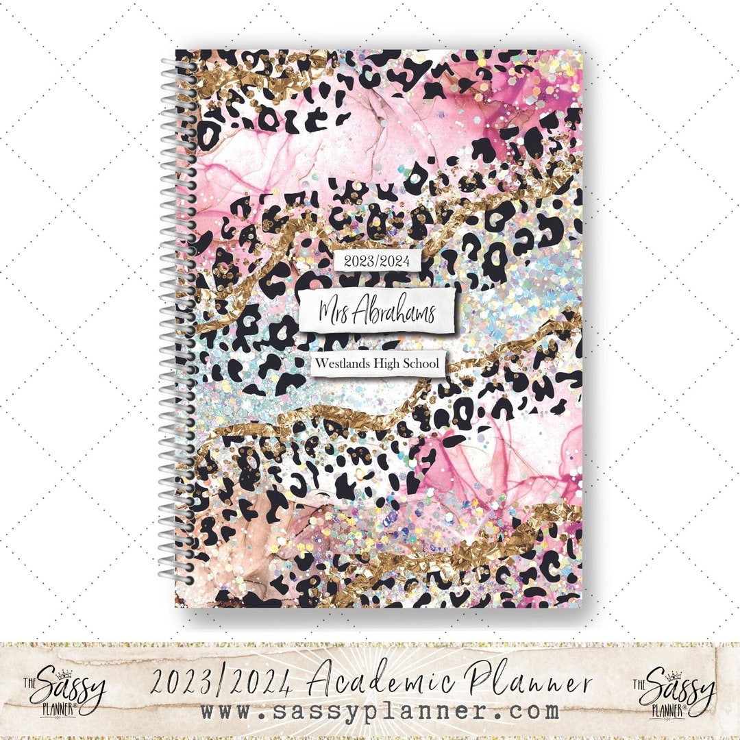 Personalised Teacher Planner 2023/2024 Diary Lesson Planner Etsy