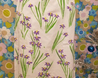 Vintage Vested Gentress purple floral skirt