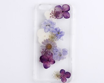 Handmade Pressed Flower phone case,dried flower case, iPhone 6 6s 7 8 Plus case,Samsung galaxy S7 S8 S9 note8 case,LG G7 case,iPhone x case