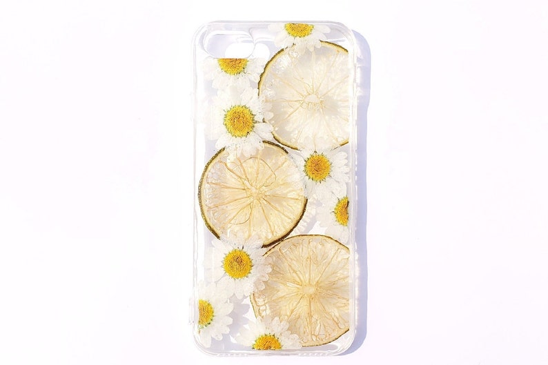 Handmade Real Pressed Dried Flower Case Iphone X 6 6s 7 8 Etsy