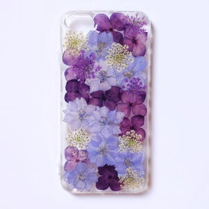 Handgemachte gepresste Blume Handyhülle, iphone se 7 8 plus x xr xs 11 12 13 14 15 pro max case, Samsung Galaxy s20 fe s21 s22 s23 s24