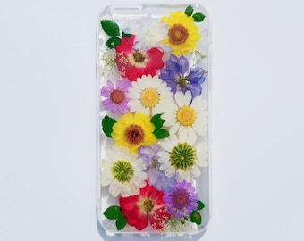 Pressed flower phone case, iphone se 7 8 plus x xr xs 11 12 13 14 15 pro max case, samsung s20 s21 s22 s23 s24 case, google pixel 6 7 8 case