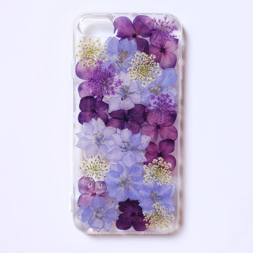 Handmade Dried Pressed Flower Phone Case Iphone 13 12 11 Pro Etsy