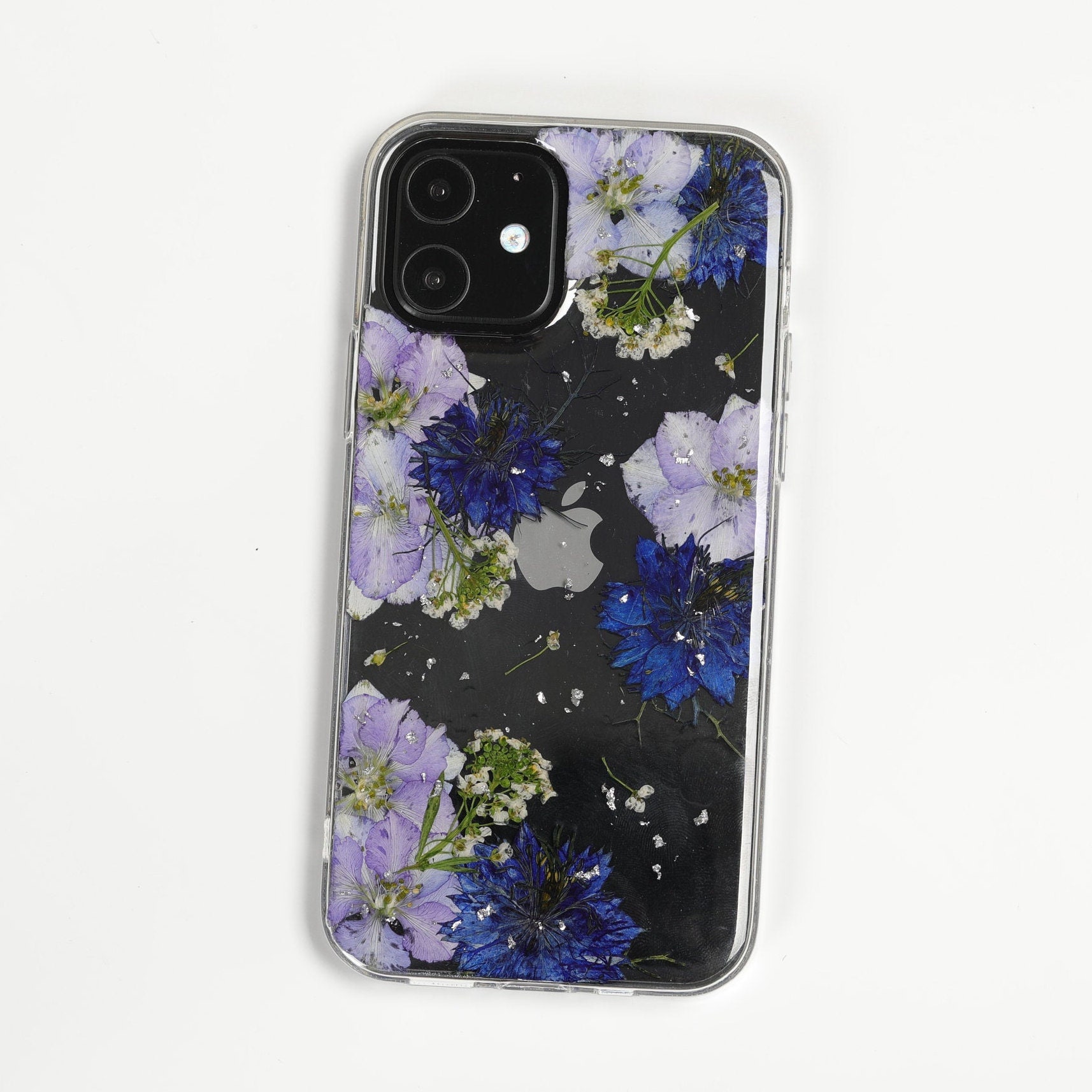 Handmade Real Dried Pressed Flower Phone Case Iphone Se 6 7 8 - Etsy