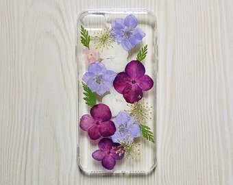 Handmade Pressed Flower phone case,dried flower case, iPhone 6 6s 7 8 Plus case,Samsung galaxy S7 S8 S9 note8 case,LG G7 case,iPhone x case