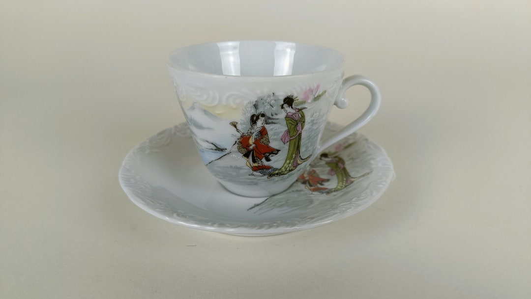 Japanese Vintage Tea Set Japanese Style Etsy