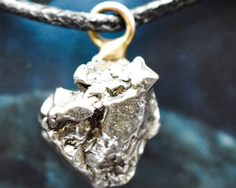 Campo Del Cielo Meteorite Pendant, Iron Nickel Jewelry
