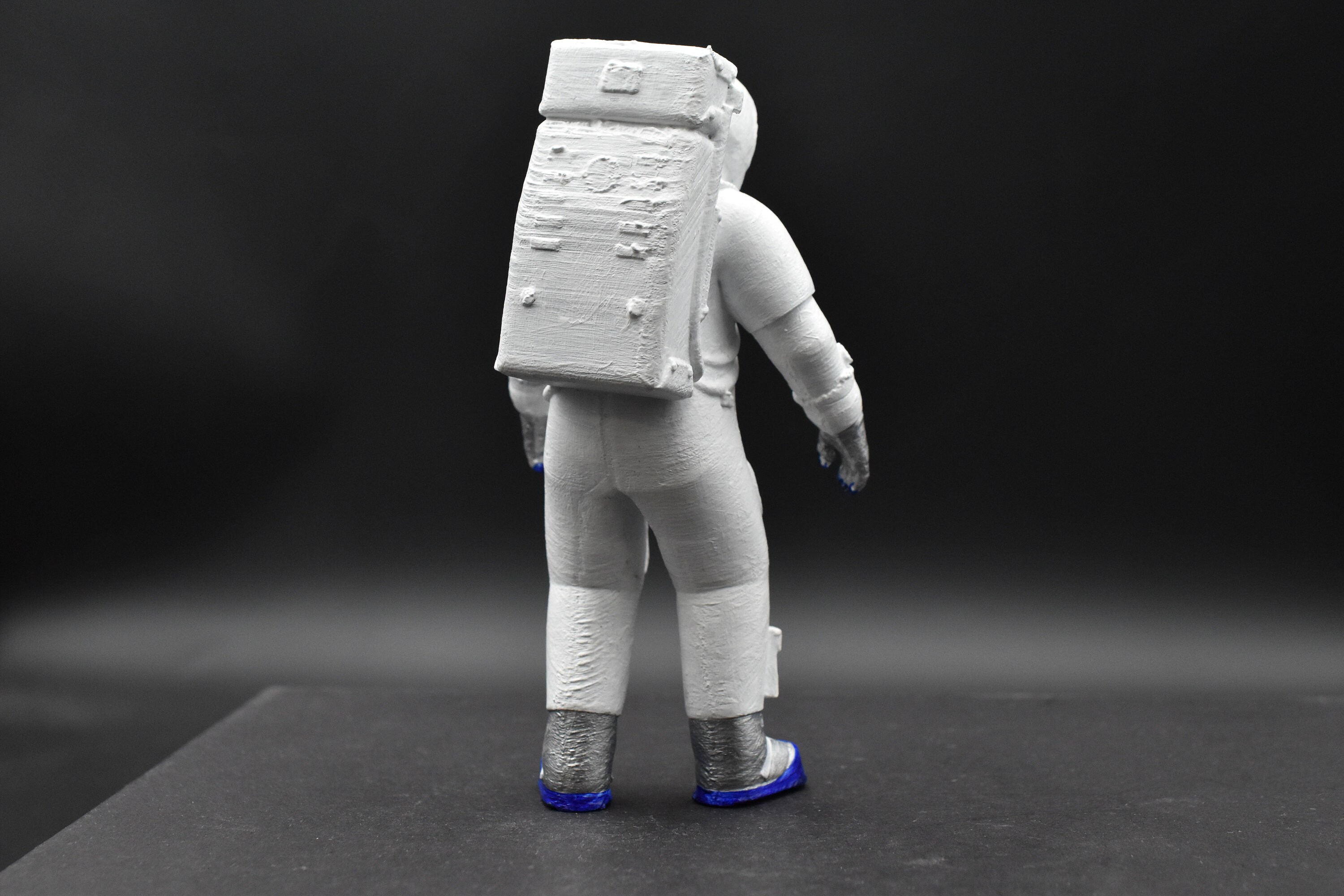 3D Astronaut figure spaceman Acrylic hand painted 3d Etsy