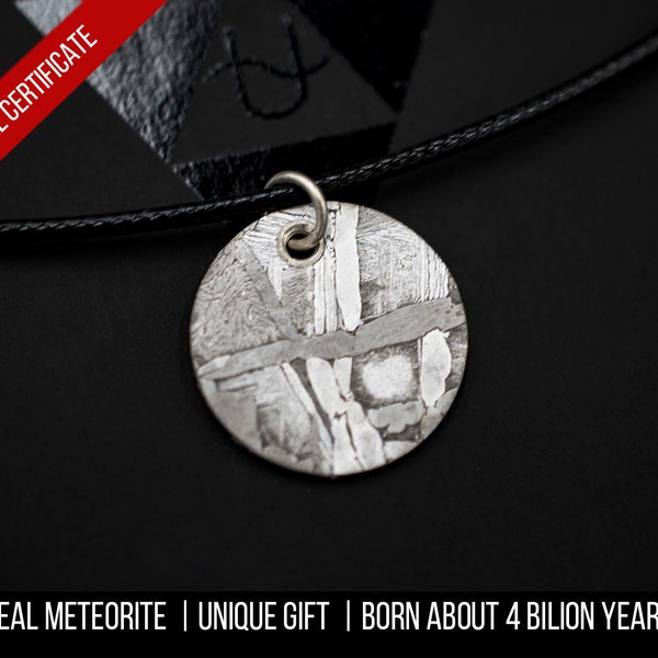 Unique gift Meteorite Pendant Seymchan, Iron Meteorite,Gift from Space, Pendant real star, Space Gift, moon pendant, Tag, Medal, gift for