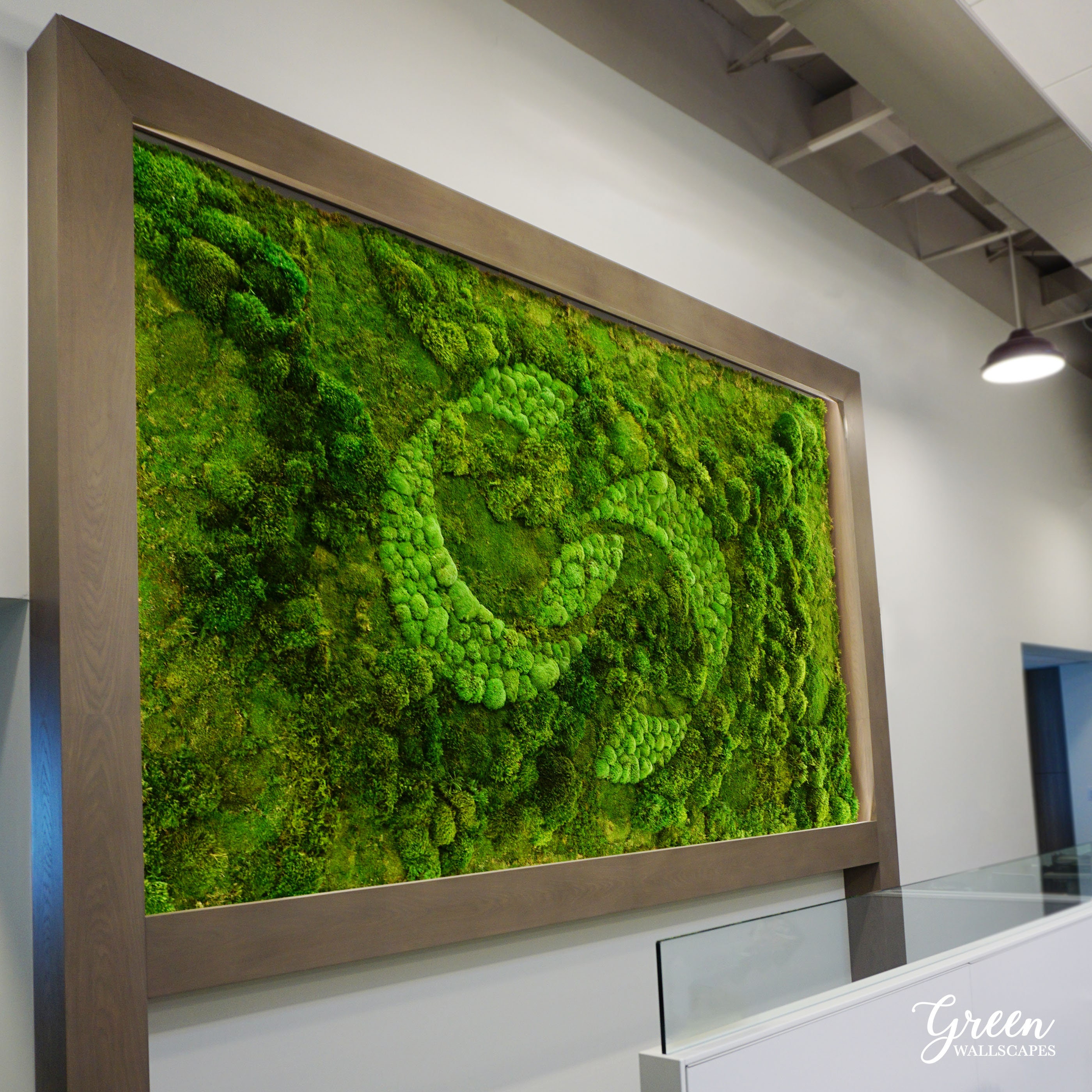 Vertical Moss Garden Moss Wall Art Preserved Moss Wall Art Etsy