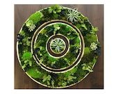 Succulent Wall Art Succulent Wall Planter Moss Art Succulent Wall Garden Succulent Wall Hanging Succulent Living Wall