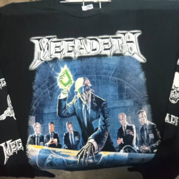 Megadeth - rust in peace - longsleeve size Medium