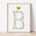 see more listings in the Floral Princess Letters section