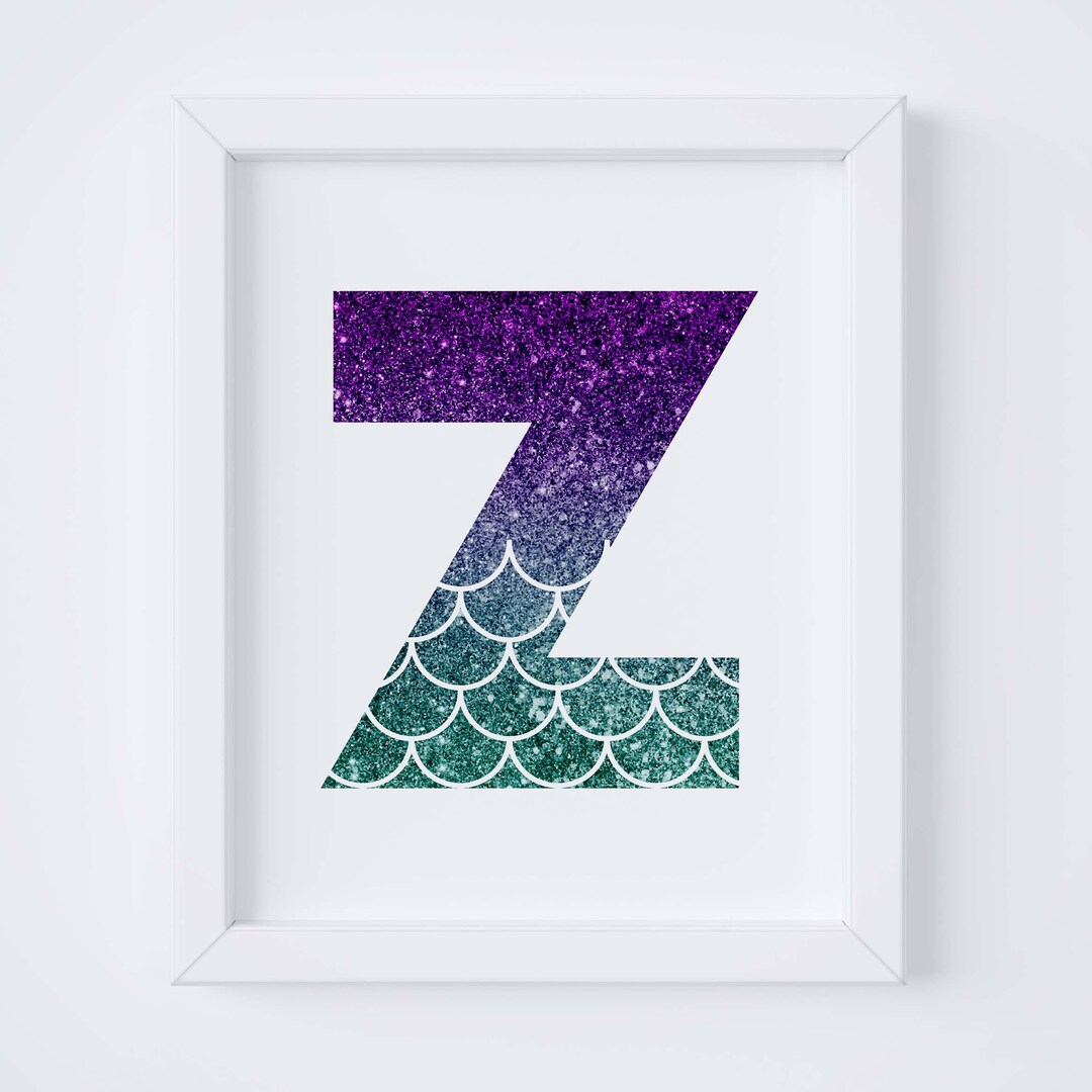 Mermaid Printable Mermaid Wall Art Mermaid Room Mermaid - Etsy