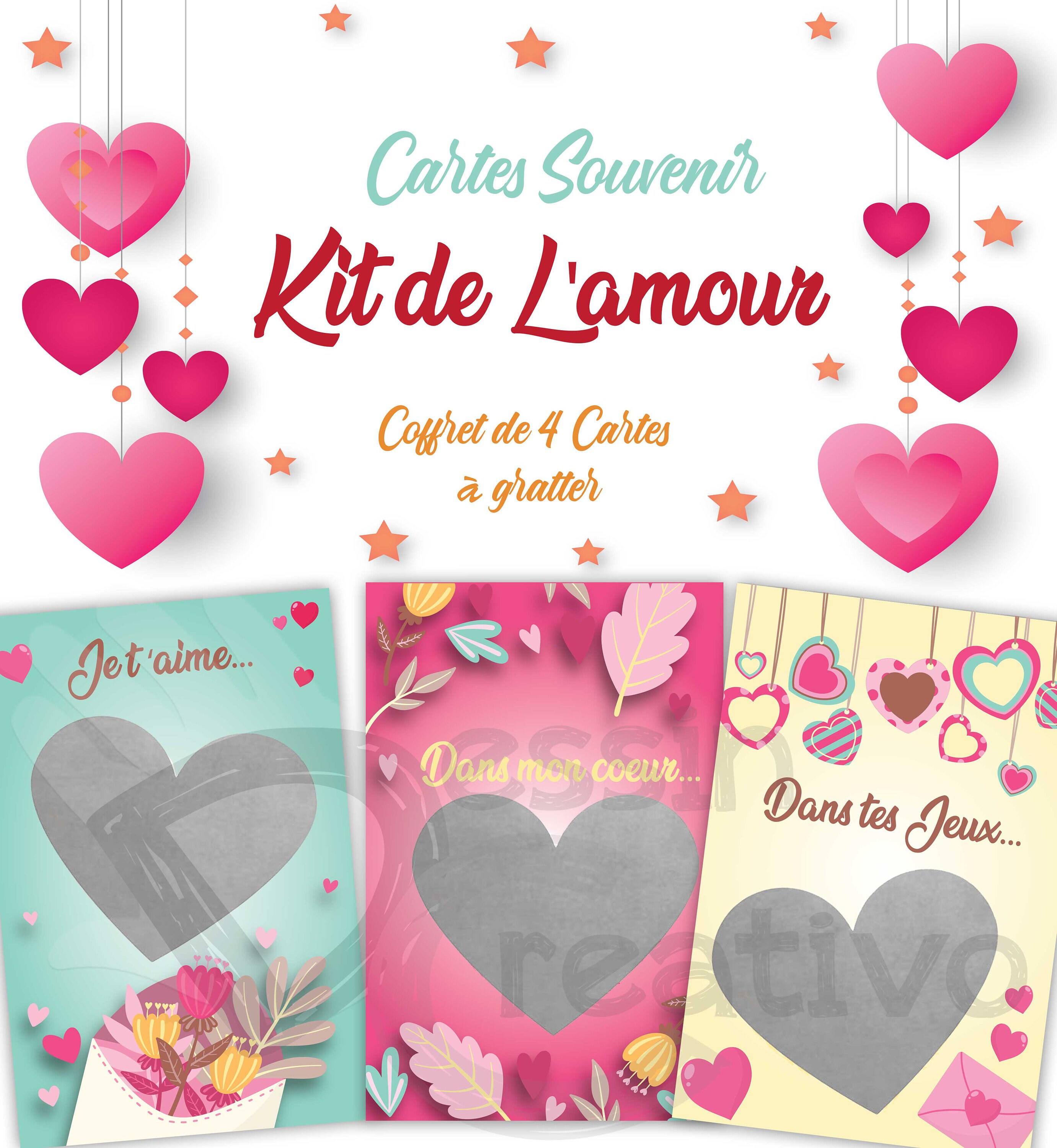 Memory Card Love Kit: Gift idea for Valentine's Day, greeting card or for any occasion.