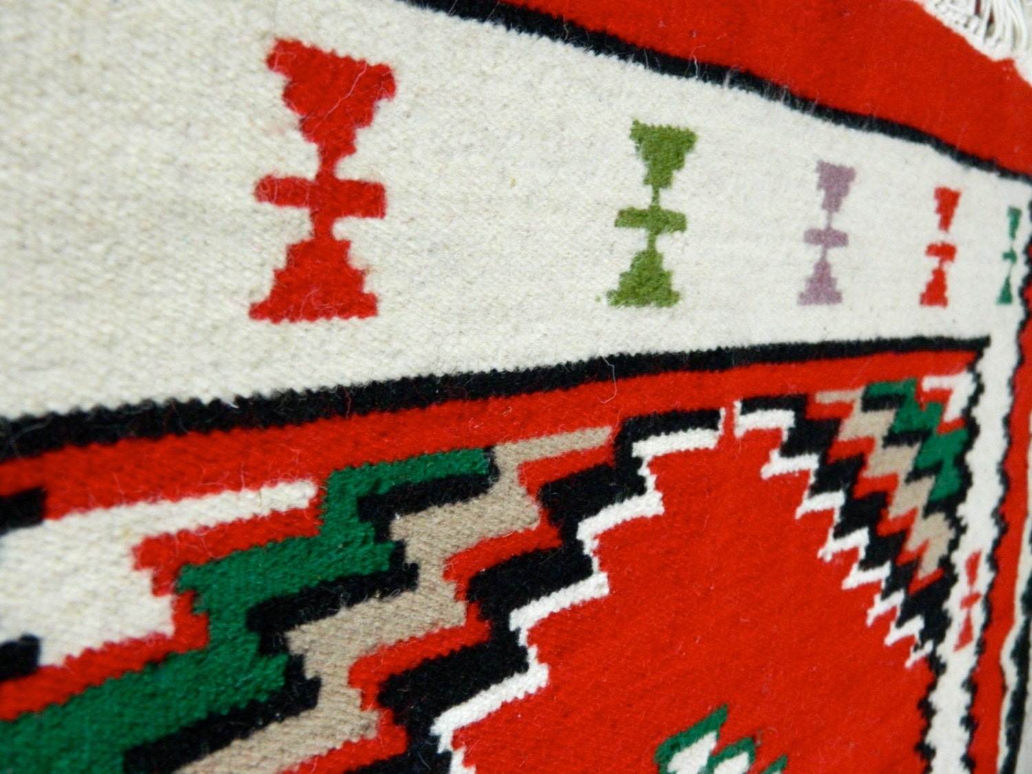 Handmade diamond kilim Small Kilim Rug Qilim Shqiptare Etsy