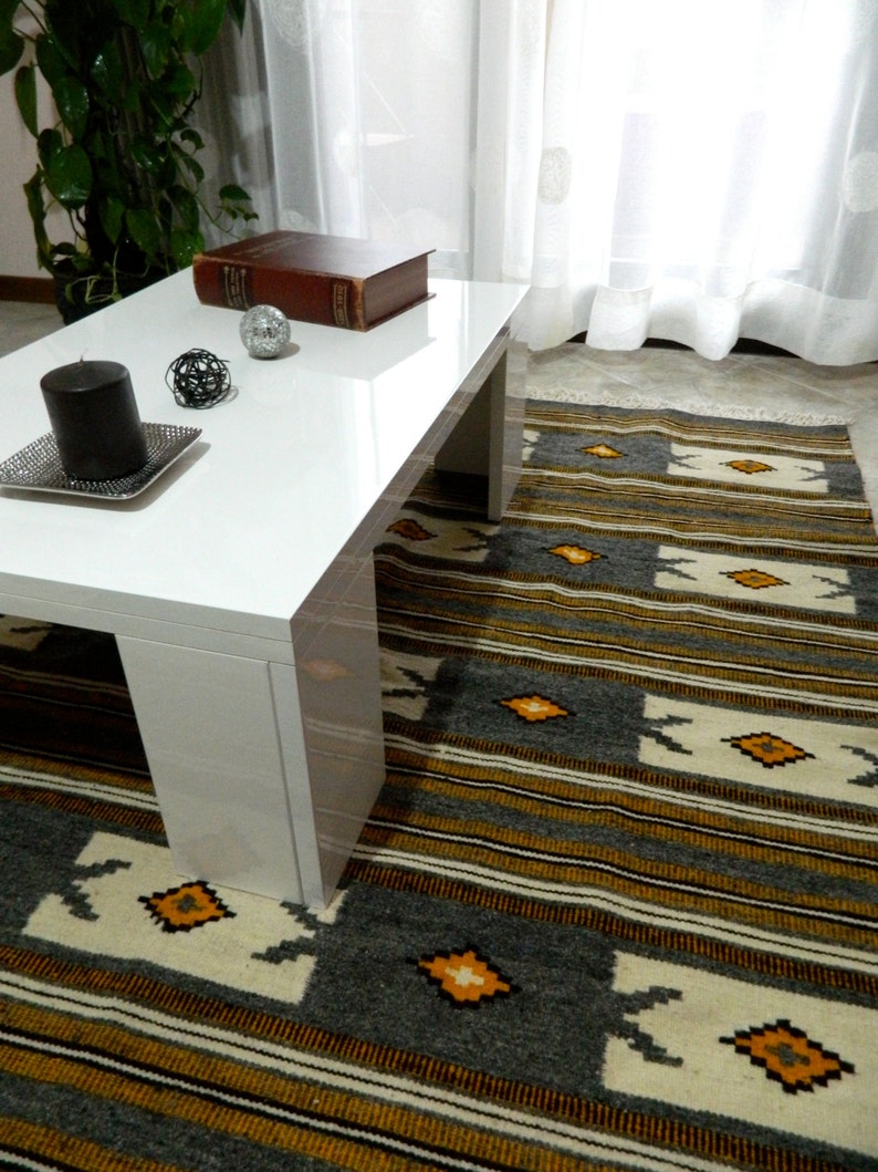 Kilim Rug Handmade New Kilim Rug Made in Albania 150cm X Etsy