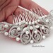 see more listings in the Silver Hair Combs section