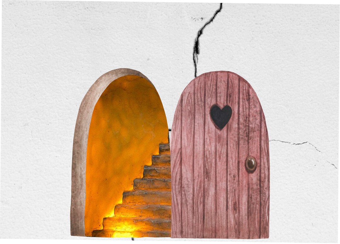 Whimsical Mushroom Stickers Door Decal Tooth Fairy Pillow Fairy Door ...