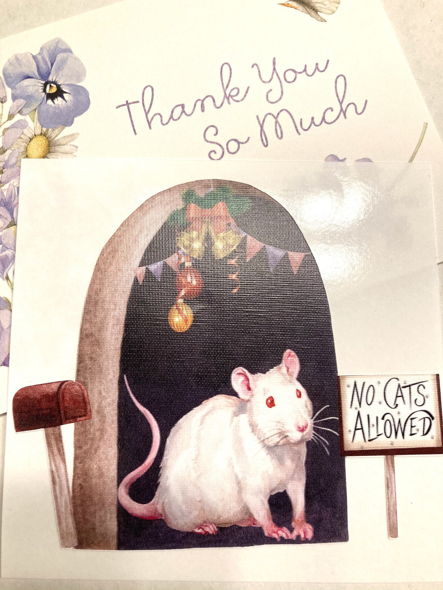 Mice Christmas decal mouse hole sticker rat sticker mice hole Etsy