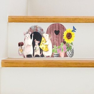 Whimsical Mushroom Stickers Door Decal Tooth Fairy Pillow Fairy Door ...