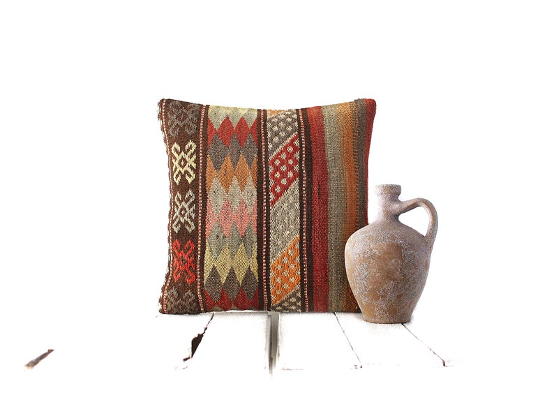 kilim rug moroccan pillow kilim pillow 16x16 mudcloth pillow kilim pillow home decor kilim pillow cover turkish pillow boho pillow
