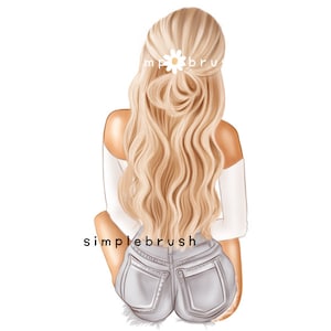 Fashion Clipart, fashion girl clipart, fashion illustration, cute girl clipart, girl png, girl clipart, fashion png,blonde hair girl clipart
