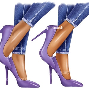High heels clipart, girl clipart, high heels fashion clipart, fashion clipart, purple clipart, simple high heels clipart, high heels drawing
