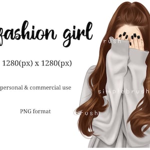 Fashion girl clipart, fashion clipart, girl clipart, fashion girl png, girl illustration, fashion girl illustration, fashion illustration