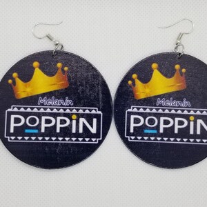 Melanin Poppin Earrings