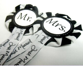 Mr.&Mrs. / Geschenkorden / Orden Set zu Hochzeit