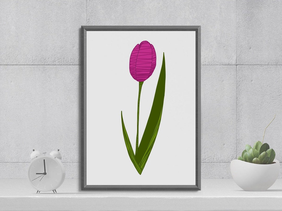 Tulip Digital Download - Etsy