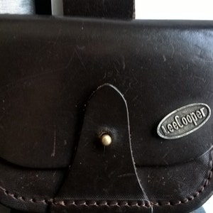 Vintage &quot;Lee Cooper&quot; Leather belt bag