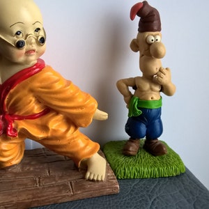 Vintage Ukraine Kozak Kung Fu Figures