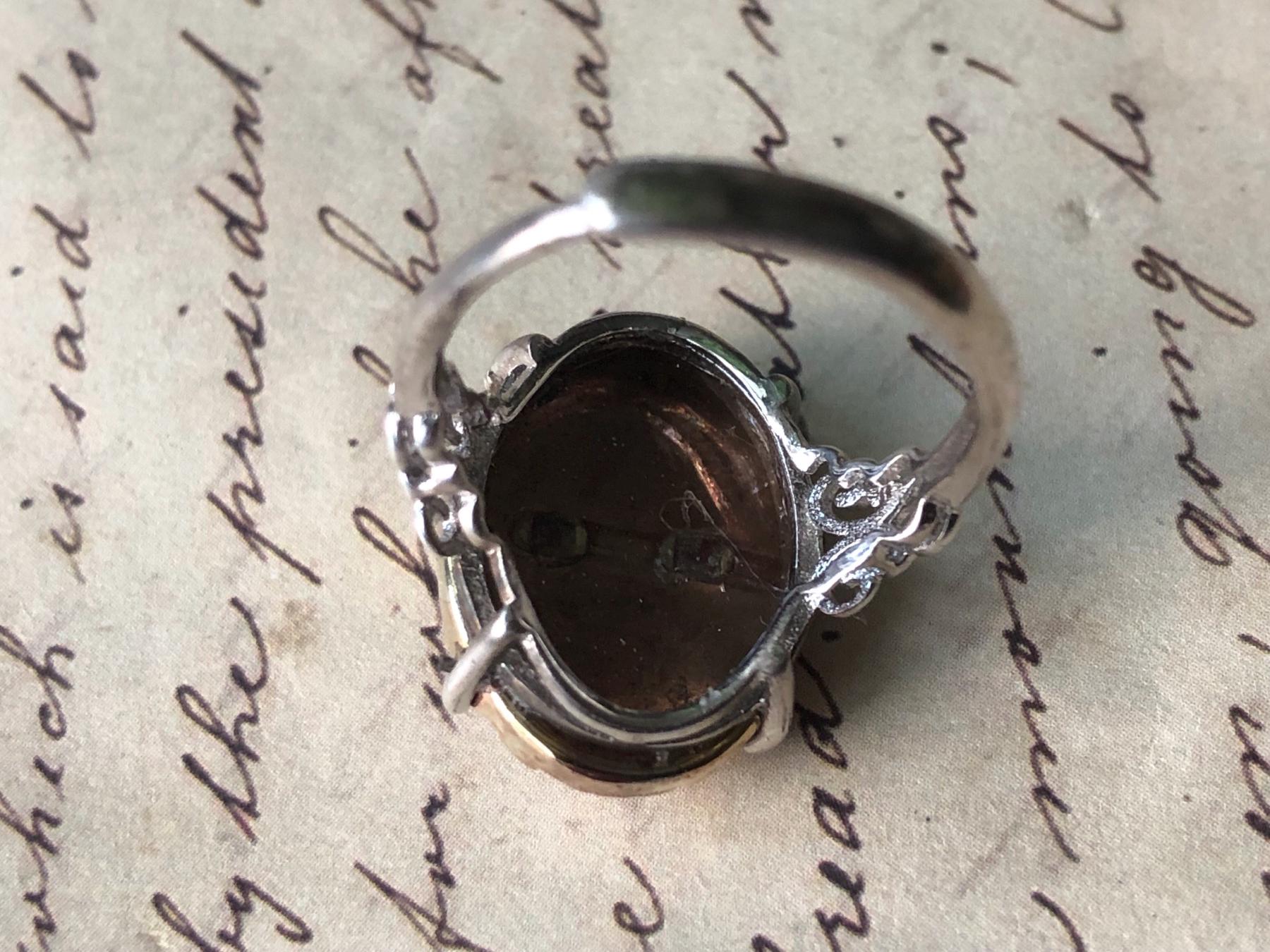 Antique 1800s Victorian Rolled Gold Ornament SAPHIRET サフィレット