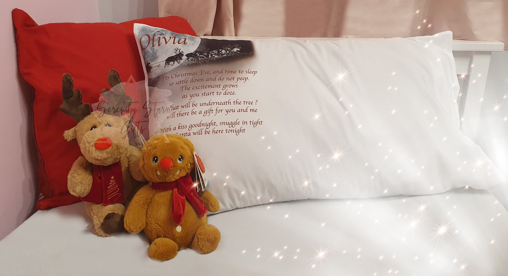 Christmas Eve Pillowcase Christmas Eve Box Personalised Etsy