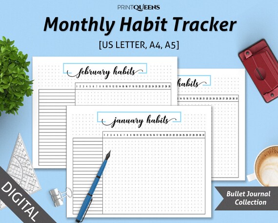 Habit Tracker Chart