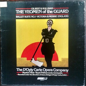 Gilbert and Sullivan 2-LP Set, Gorgeous! Yeomen of the Guard Operetta, Vintage Vinyl Record Album, D'Oyly Carte Opera Co. Orig Sleeve, Text!