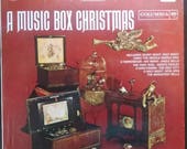 Music Box Christmas LP, Test-Played Vintage Vinyl Record Album Carols Played On Victorian Music Boxes. Silent Night O Holy Night. Lovely