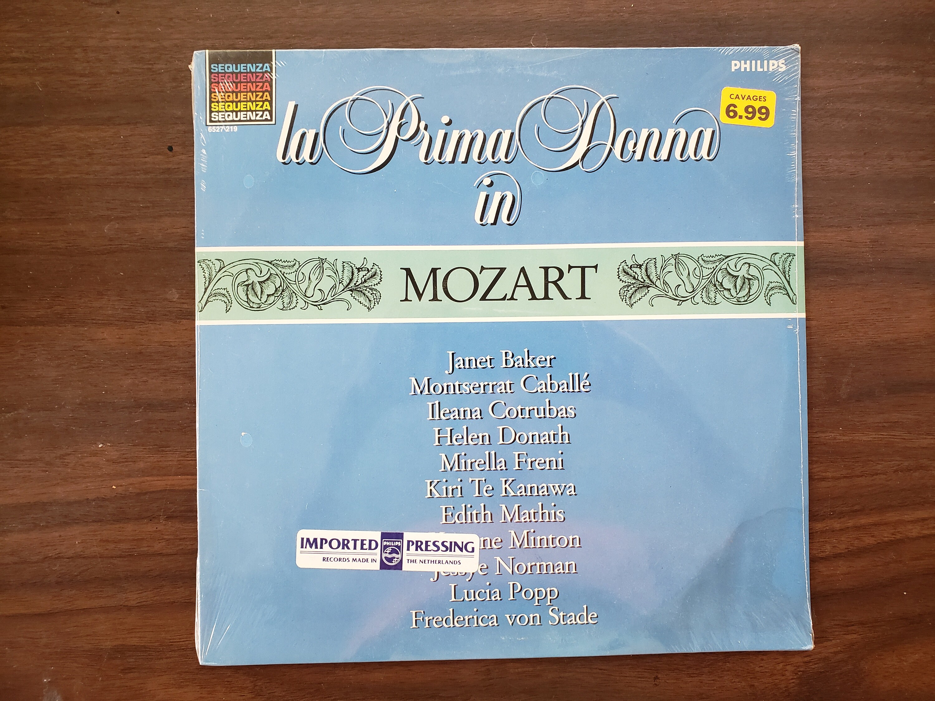 Sealed Mozart Opera LP: La Prima Donna, Kiri Te Kanawa, 1987 Vinyl - Etsy